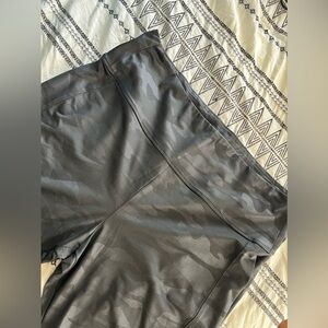 Rewind Black Camo Print Leggings